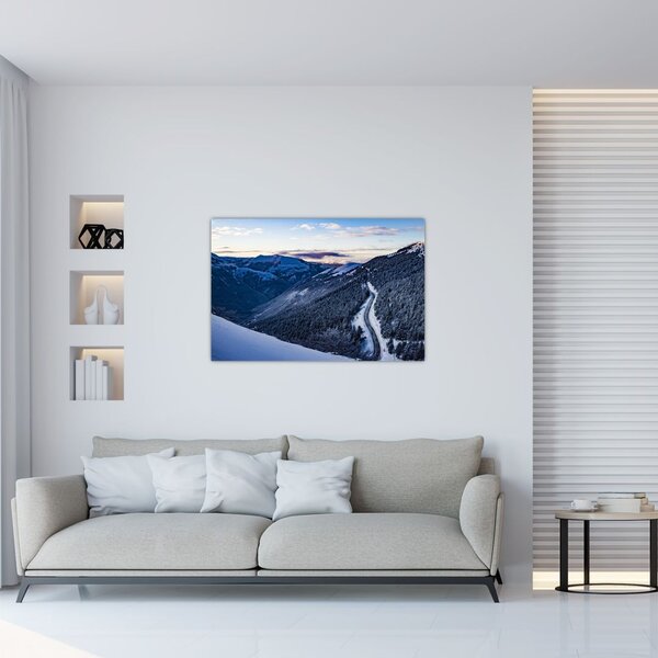 Slika snježne padine (90x60 cm)