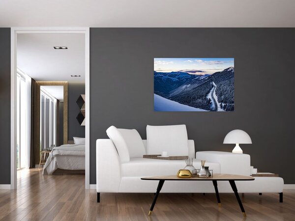 Slika snježne padine (90x60 cm)