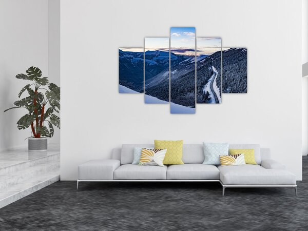 Slika snježne padine (150x105 cm)