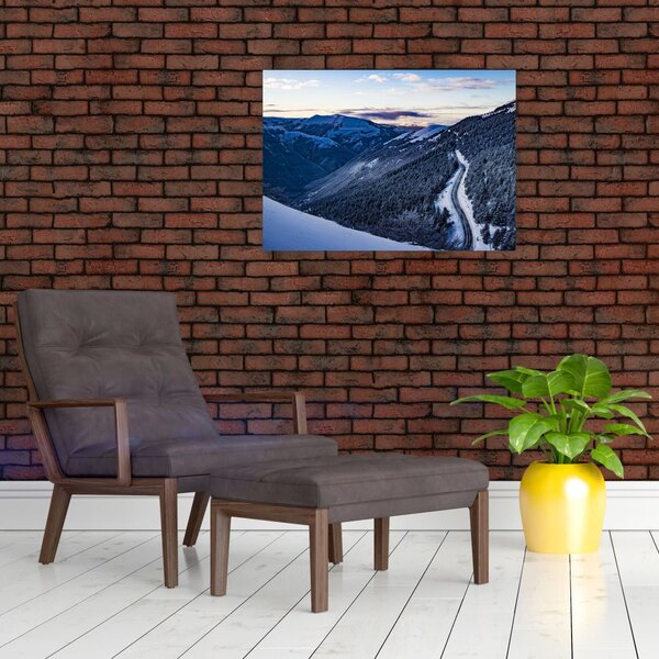 Slika snježne padine (70x50 cm)