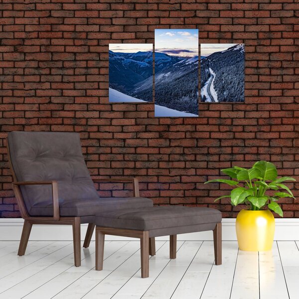Slika snježne padine (90x60 cm)