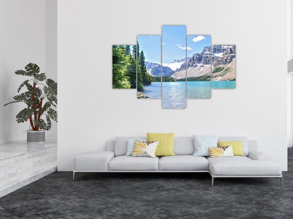 Slika Alpskog jezera (150x105 cm)