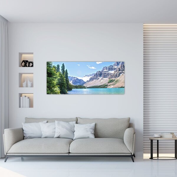 Slika Alpskog jezera (120x50 cm)