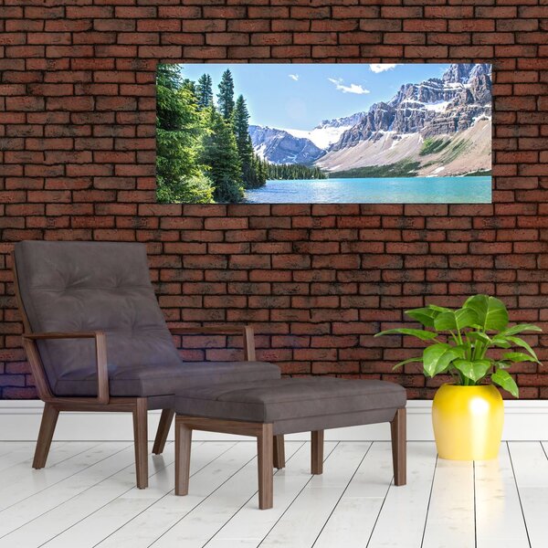 Slika Alpskog jezera (120x50 cm)