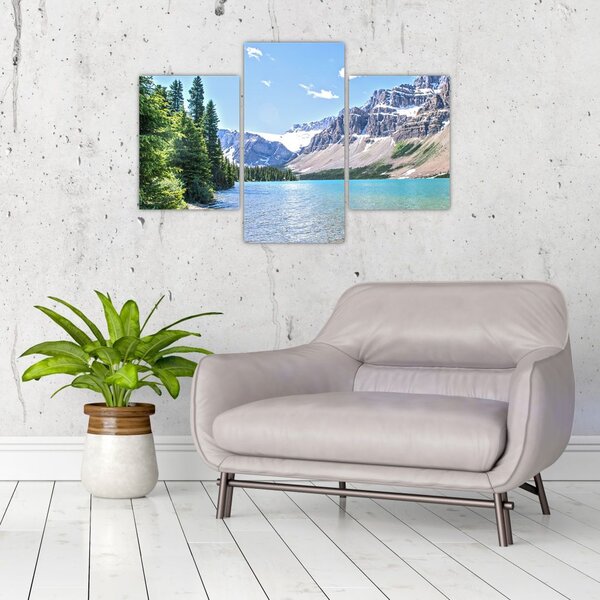 Slika Alpskog jezera (90x60 cm)
