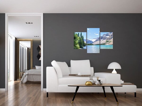 Slika Alpskog jezera (90x60 cm)