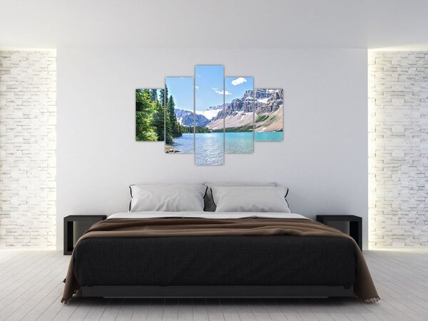 Slika Alpskog jezera (150x105 cm)