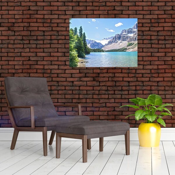 Slika Alpskog jezera (70x50 cm)