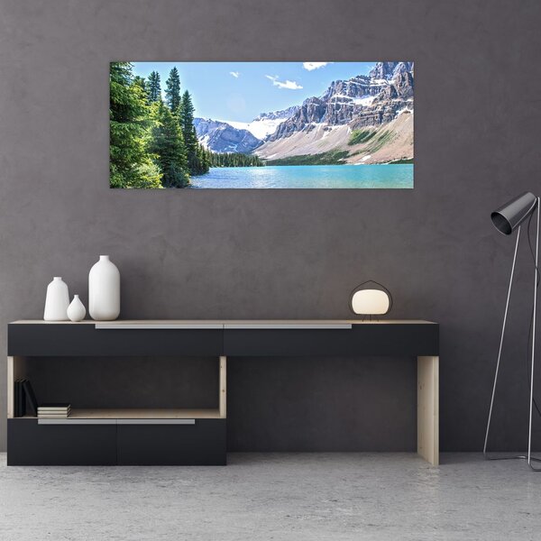 Slika Alpskog jezera (120x50 cm)