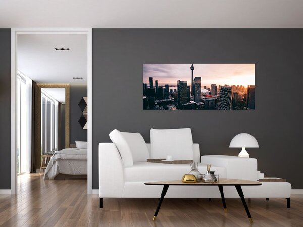 Slika - Pogled na centar grada (120x50 cm)