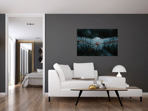Slika grančice crnogoričnog drveta (90x60 cm)