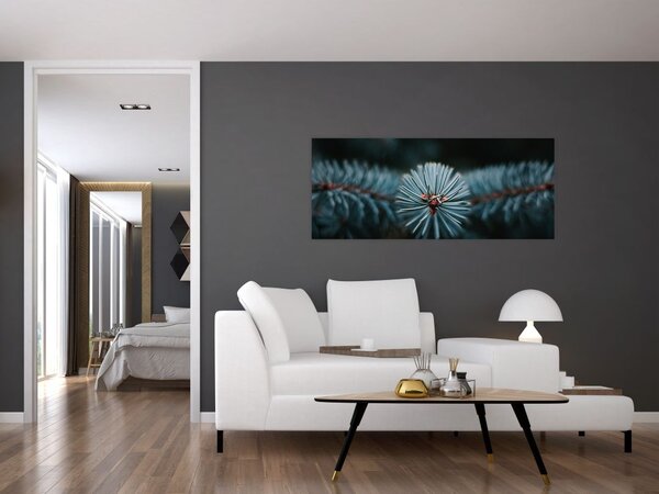 Slika grančice crnogoričnog drveta (120x50 cm)