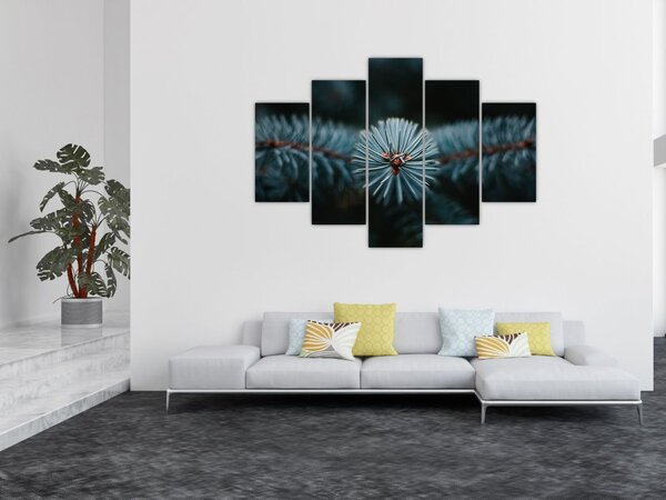 Slika grančice crnogoričnog drveta (150x105 cm)