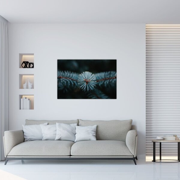 Slika grančice crnogoričnog drveta (90x60 cm)