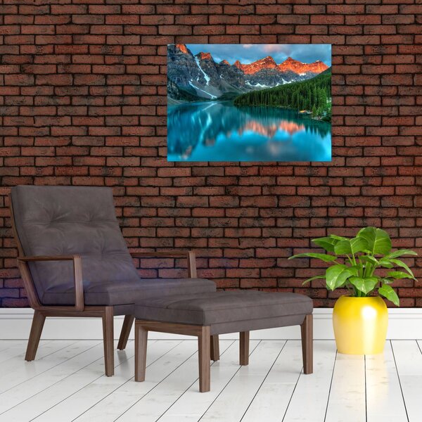 Slika tirkiznog jezera (70x50 cm)