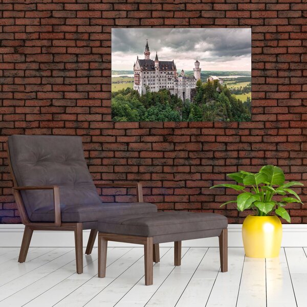 Slika - Dvorac na stijenama (90x60 cm)