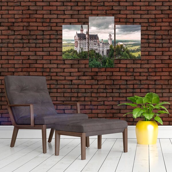 Slika - Dvorac na stijenama (90x60 cm)
