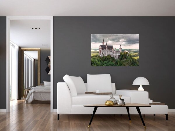 Slika - Dvorac na stijenama (90x60 cm)