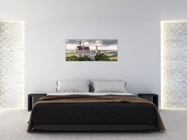 Slika - Dvorac na stijenama (120x50 cm)
