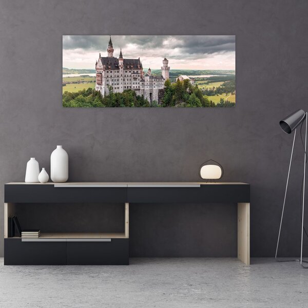 Slika - Dvorac na stijenama (120x50 cm)
