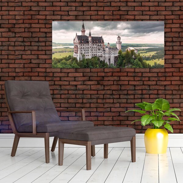 Slika - Dvorac na stijenama (120x50 cm)