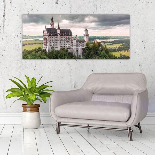 Slika - Dvorac na stijenama (120x50 cm)