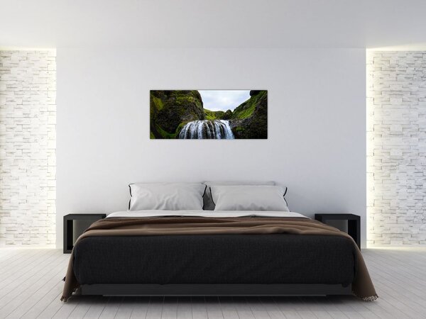 Slika litice sa slapom (120x50 cm)