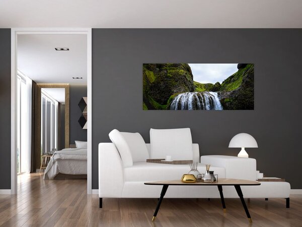Slika litice sa slapom (120x50 cm)