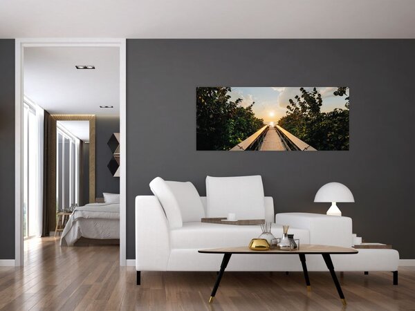 Slika - put do sunca (120x50 cm)