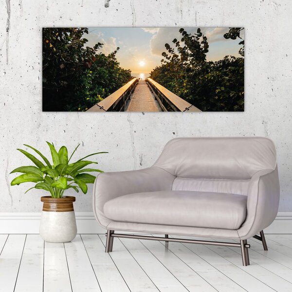 Slika - put do sunca (120x50 cm)