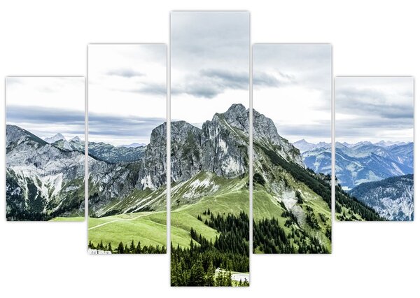 Slika - Planinski vrhovi (150x105 cm)