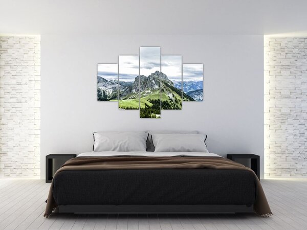Slika - Planinski vrhovi (150x105 cm)