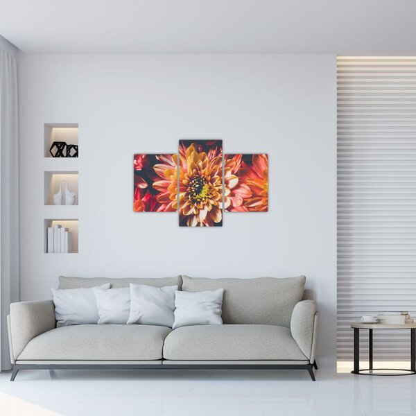 Slika - Krizanteme (90x60 cm)