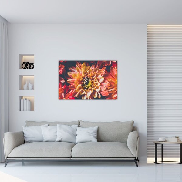 Slika - Krizanteme (90x60 cm)