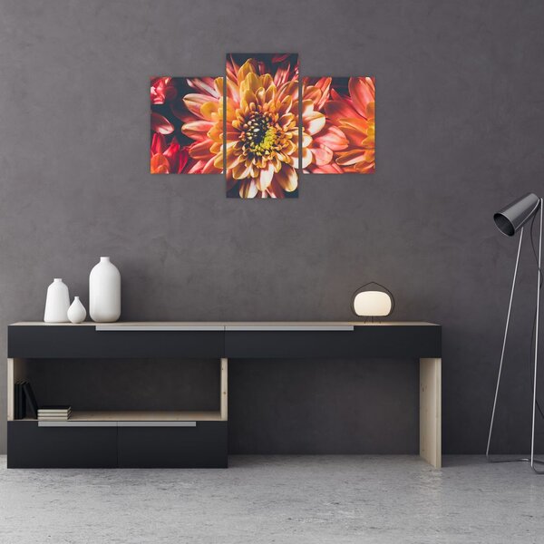 Slika - Krizanteme (90x60 cm)