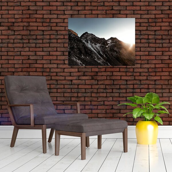 Slika stjenovitog planinskog lanca (70x50 cm)