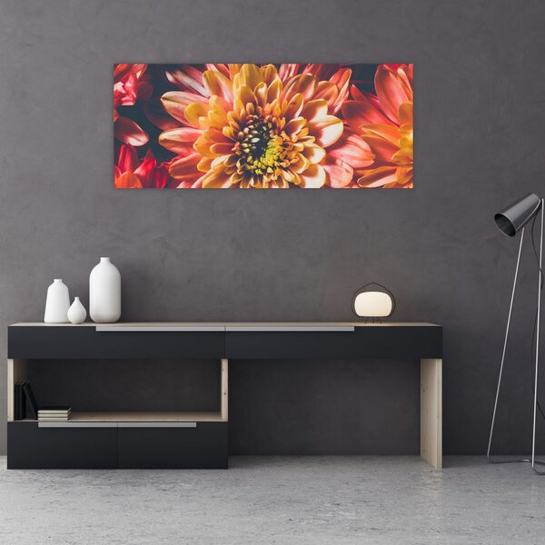 Slika - Krizanteme (120x50 cm)