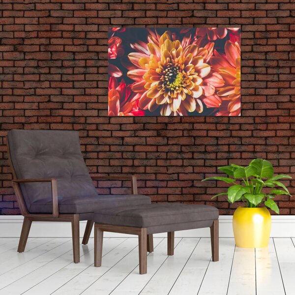 Slika - Krizanteme (90x60 cm)