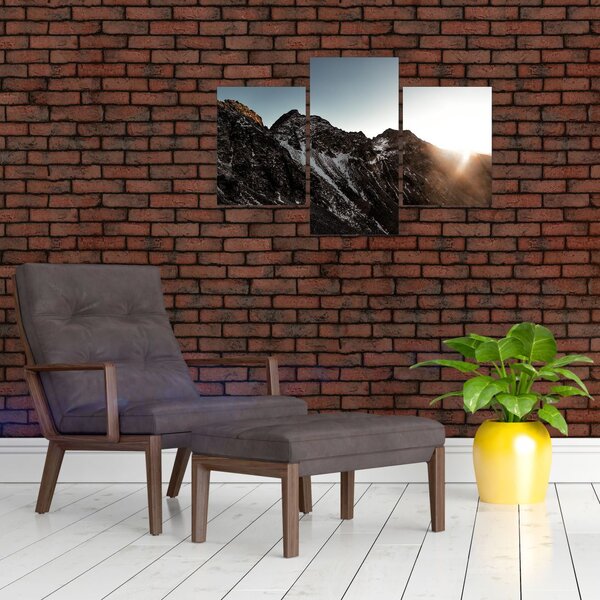 Slika stjenovitog planinskog lanca (90x60 cm)