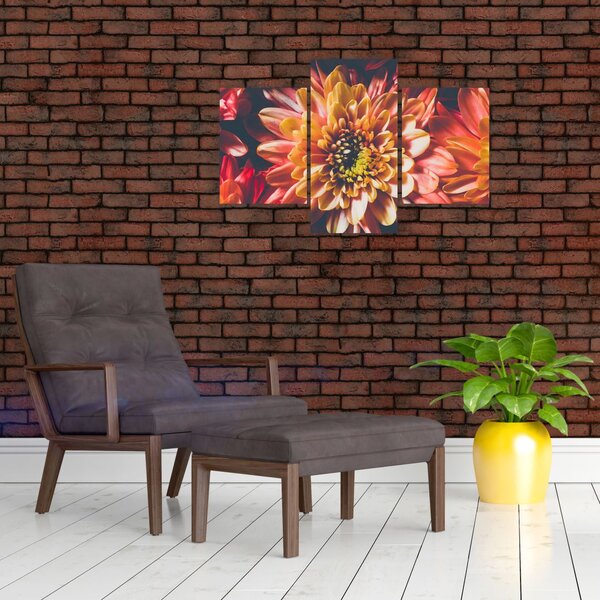 Slika - Krizanteme (90x60 cm)
