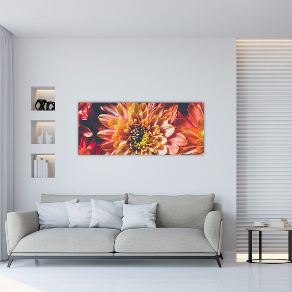 Slika - Krizanteme (120x50 cm)