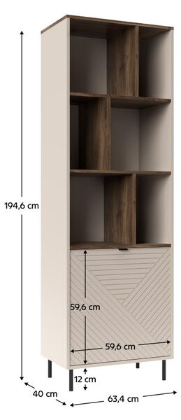 Zondo.hr Regal Explicaba (kašmir + hrast castello) . 1116330