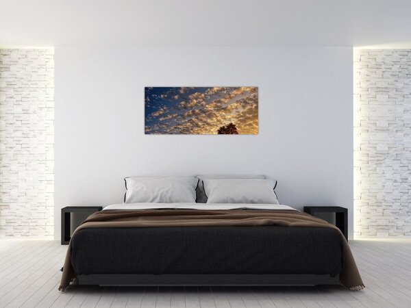 Slika - Palme među oblacima (120x50 cm)