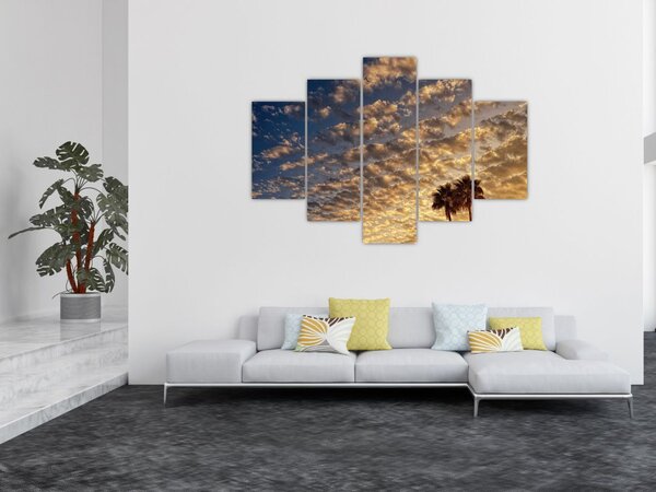 Slika - Palme među oblacima (150x105 cm)