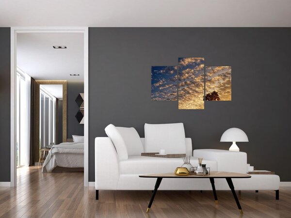 Slika - Palme među oblacima (90x60 cm)