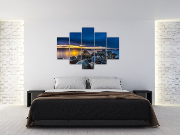 Slika - Oblaci nad vodom (150x105 cm)
