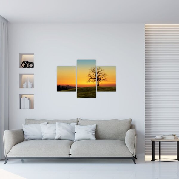 Slika stabla u polju (90x60 cm)