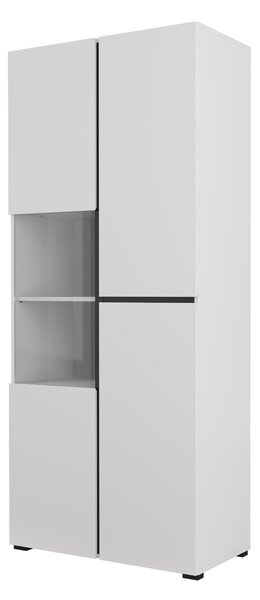 Zondo.hr Vitrina Crossroad W12 (crna + bijela). Akcija -15%. 1118156