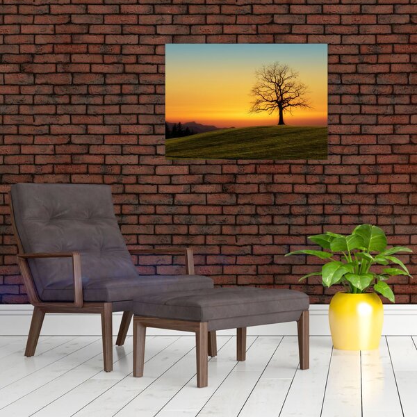 Slika stabla u polju (70x50 cm)