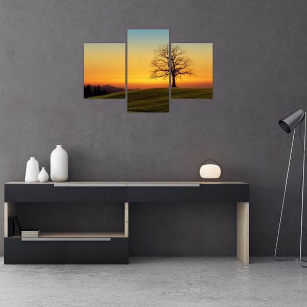 Slika stabla u polju (90x60 cm)